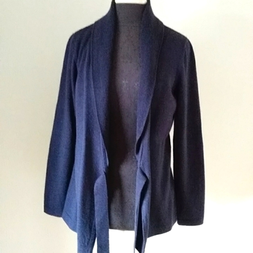 Merino Open Front Cardigan